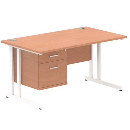 Impulse 1400X800 Desk BEWH 1X2 FixPed