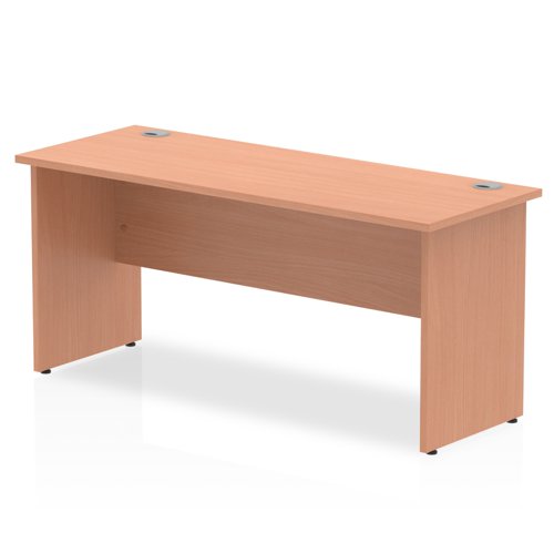 Impulse 1600x600 Desk Beech End Leg