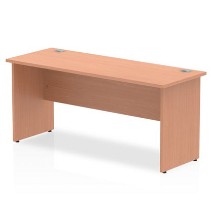 Impulse 1600x600 Desk Beech End Leg