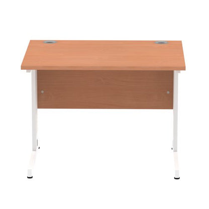 Impulse 1000x800 Beech WH Cable Leg