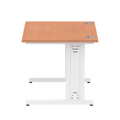 Impulse 1000x800 Beech WH Cable Leg