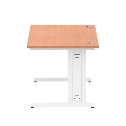 Impulse 1200x800 Beech WH Cable Leg