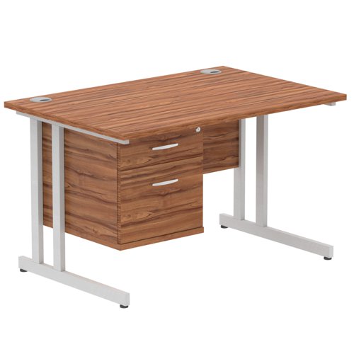 Impulse 1200X800 Desk WLSL 1X2 FixPed