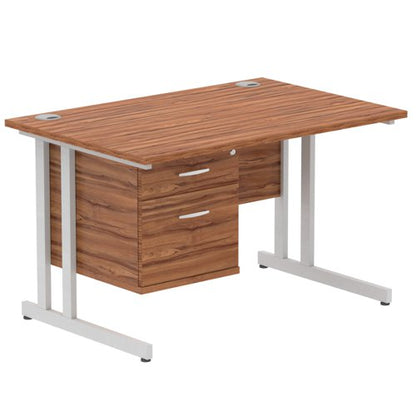 Impulse 1200X800 Desk WLSL 1X2 FixPed
