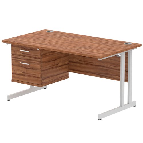 Impulse 1400X800 Desk WLSL 1X2 FixPed