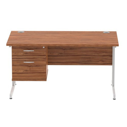 Impulse 1400X800 Desk WLSL 1X2 FixPed