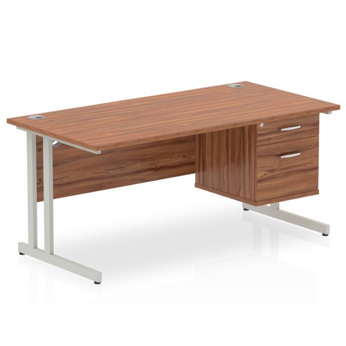 Impulse 1600X800 Desk 1X2 FixPed WLSL