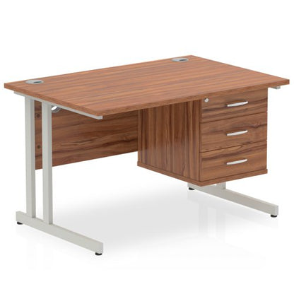 Impulse 1200X800 Desk WLSL 1X3 FixPed