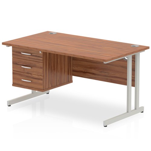 Impulse 1400X800 Desk WLSL 1X3 FixPed