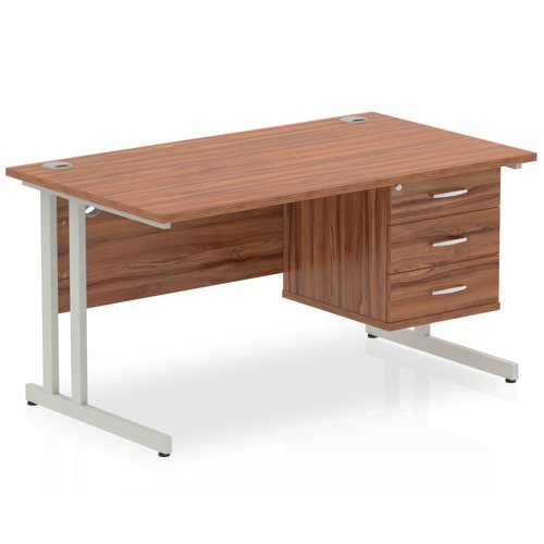 Impulse 1400X800 Desk WLSL 1X3 FixPed
