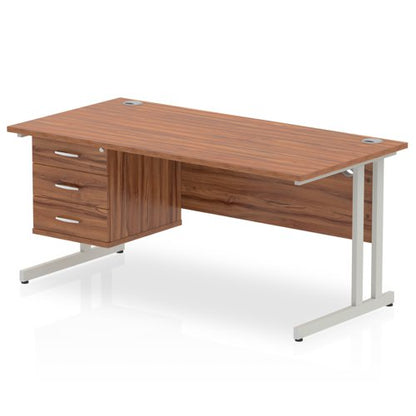 Impulse 1600X800 Desk WLSL 1X3 FixPed