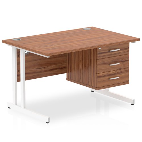 Impulse 1200X800 Desk WLWH 1X3 FixPed
