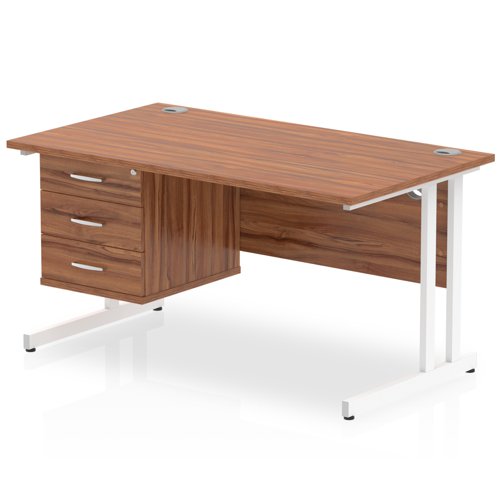 Impulse 1400X800 Desk WLWH 1X3 FixPed