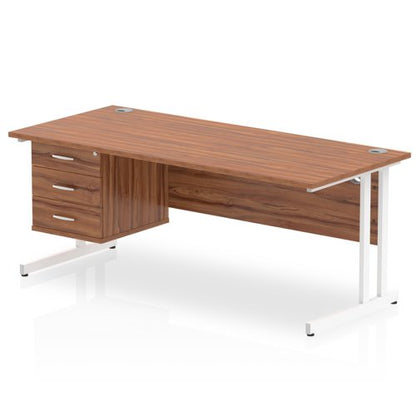 Impulse 1800X800 Desk WLWH 1X3 FixPed