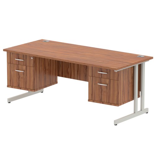 Impulse 1800X800 Desk WLSL 2X2 FixPed