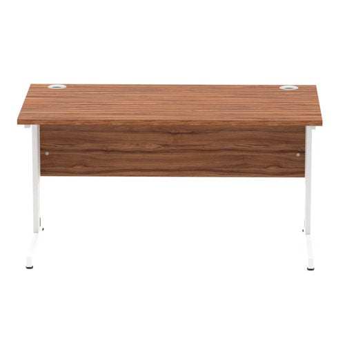 Impulse 1400x800 Walnut WH Cable Leg