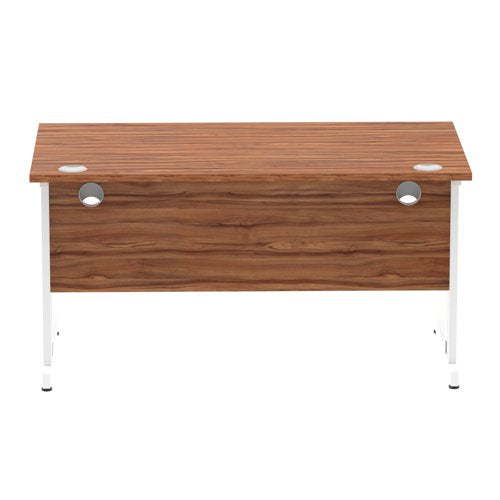 Impulse 1400x800 Walnut WH Cable Leg