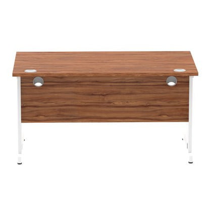 Impulse 1400x800 Walnut WH Cable Leg