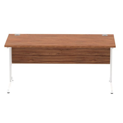 Impulse 1600x800 Walnut WH Cable Leg