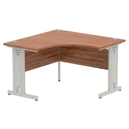 Impulse 1200 Crn Desk Walnut Sl Cbl