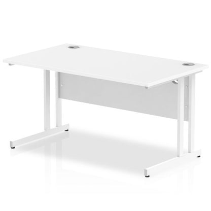 Impulse 1400x800 Desk Cntlvr WH WH