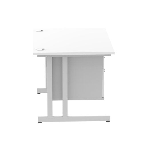 Impulse 1200X800 Desk WHSL 1X2 FixPed