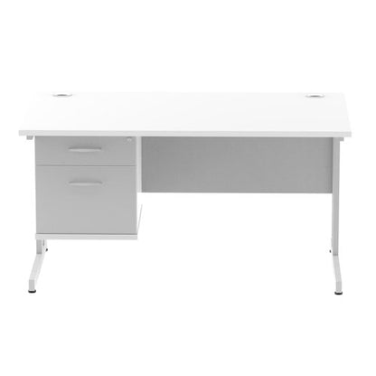 Impulse 1400X800 Desk WHSL 1X2 FixPed