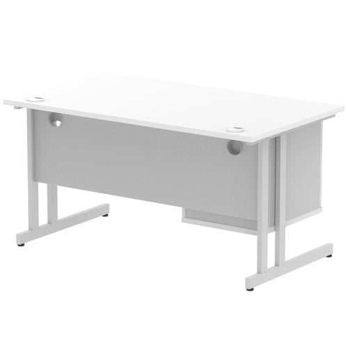 Impulse 1400X800 Desk WHSL 1X2 FixPed