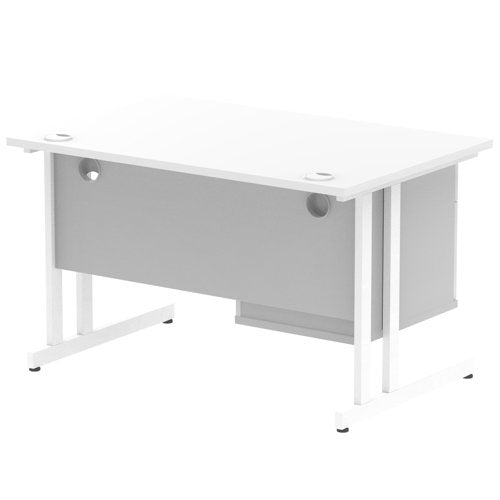 Impulse 1200X800 Desk WHWH 1X2 FixPed
