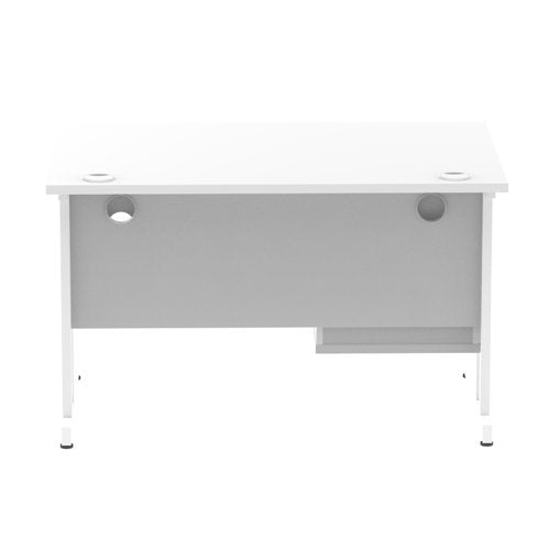 Impulse 1200X800 Desk WHWH 1X2 FixPed