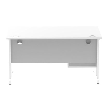 Impulse 1400X800 Desk WHWH 1X2 FixPed