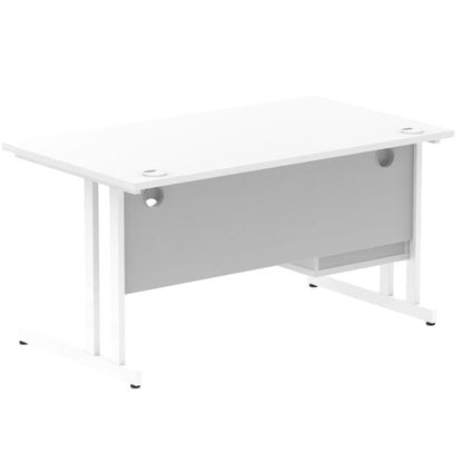 Impulse 1400X800 Desk WHWH 1X2 FixPed