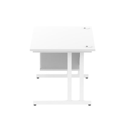 Impulse 1400X800 Desk WHWH 1X2 FixPed