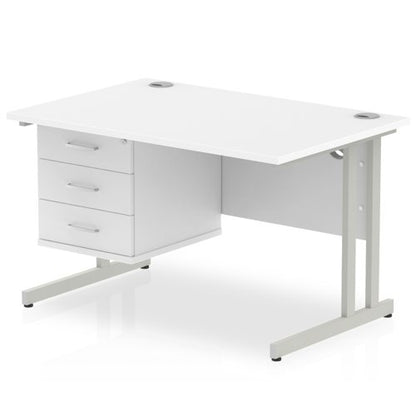 Impulse 1200X800 Desk WHSL 1X3 FixPed