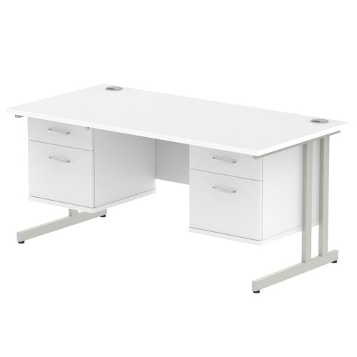 Impulse 1600X800 Desk WHSL 2X2 FixPed