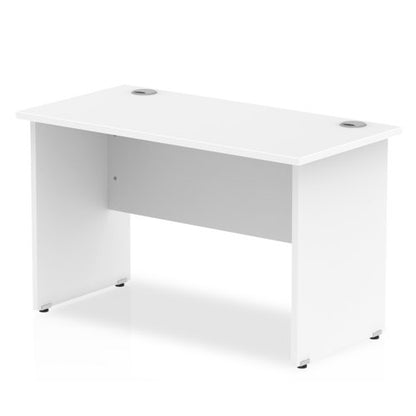 Impulse 1200x600 Desk White End Leg