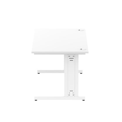 Impulse 1600x800 White WH Cable Leg