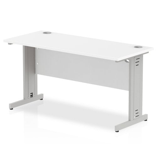 Impulse 1400x600 White SL Cable Leg