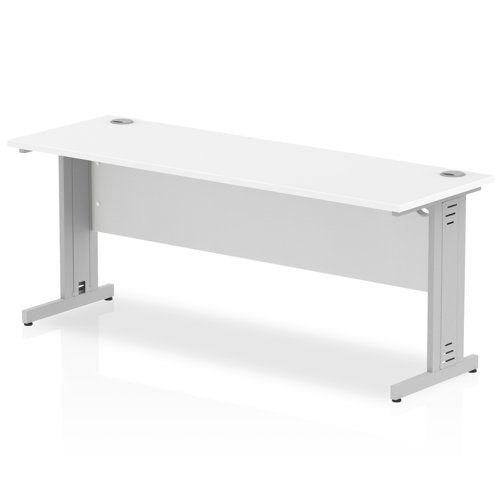 Impulse 1800x600 White SL Cable Leg