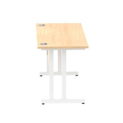 Impulse 1400x600 Maple White Leg