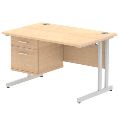 Impulse 1200X800 Desk MPSL 1X2 FixPed