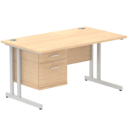 Impulse 1400X800 Desk MPSL 1X2 FixPed