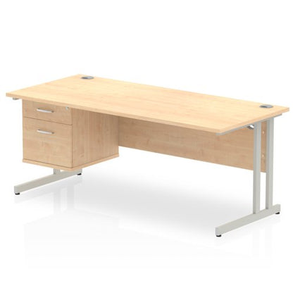 Impulse 1800X800 Desk 1X2 FixPed MPSL