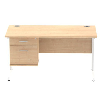 Impulse 1400X800 Desk MPWH 1X2 FixPed
