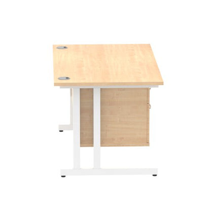 Impulse 1400X800 Desk MPWH 1X2 FixPed