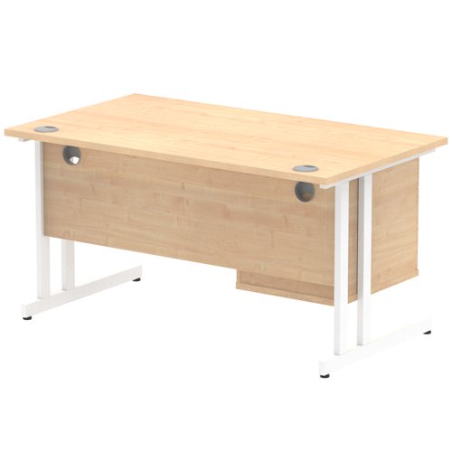 Impulse 1400X800 Desk MPWH 1X2 FixPed