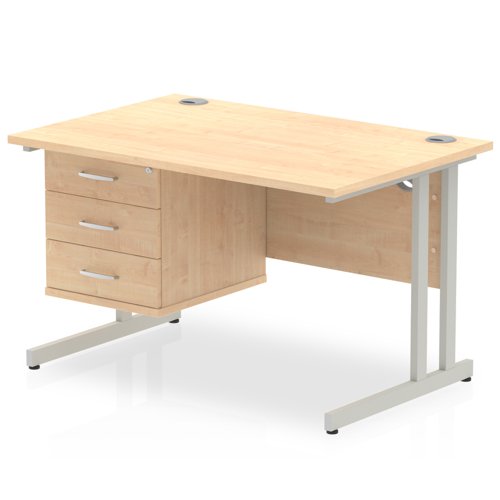 Impulse 1200X800 Desk MPSL 1X3 FixPed