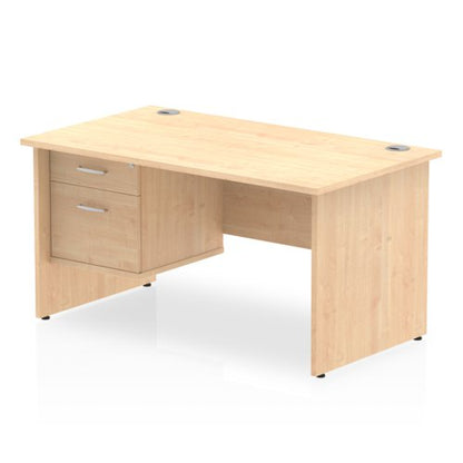 Impulse 1400X800 Desk MPE 1X2 Fix Ped