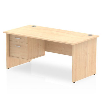 Impulse 1600X800 Desk MPL 1X2 Fix Ped