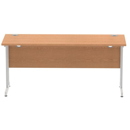 Impulse 1600x600 Desk Oak SL Leg